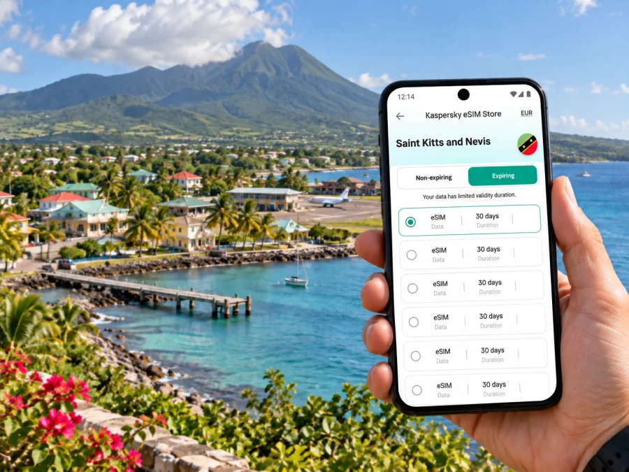 Newcastle eSIM for Mobile Internet | Nevis Travel