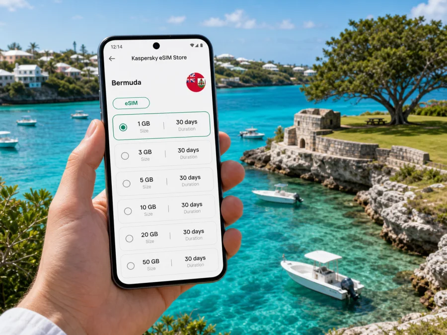 Devonshire eSIM: Internet for Bermuda Travel