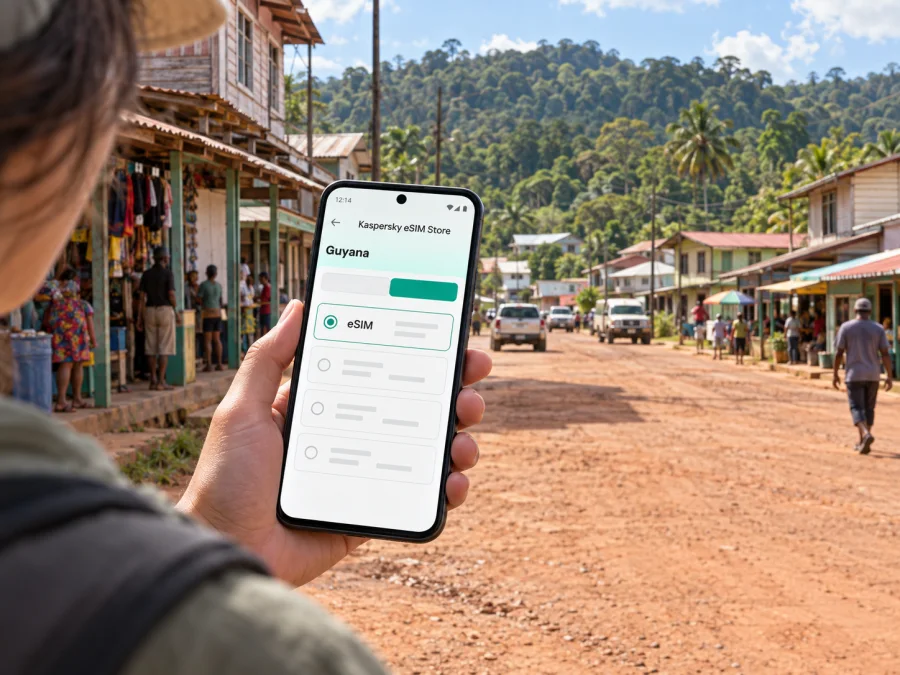 Mahdia eSIM: Mobile Internet in Guyana’s Interior