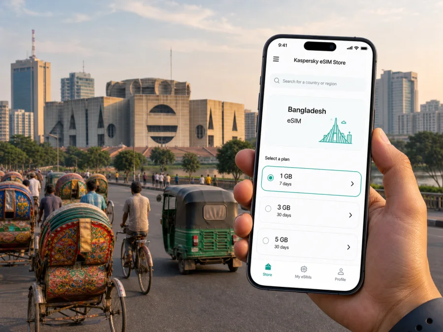 Dhaka eSIM: Mobile Internet for City Travel