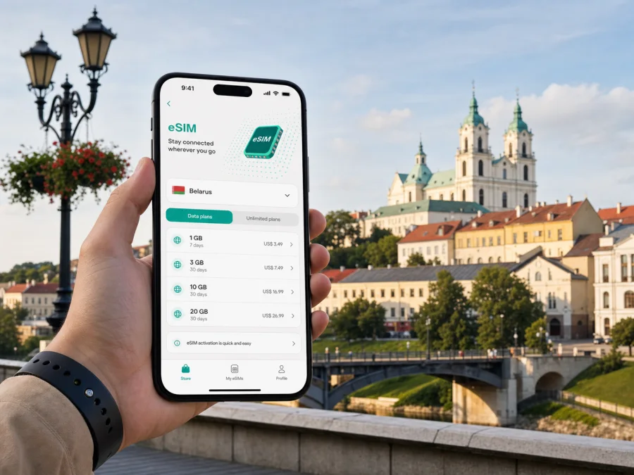 Grodno eSIM for Mobile Internet