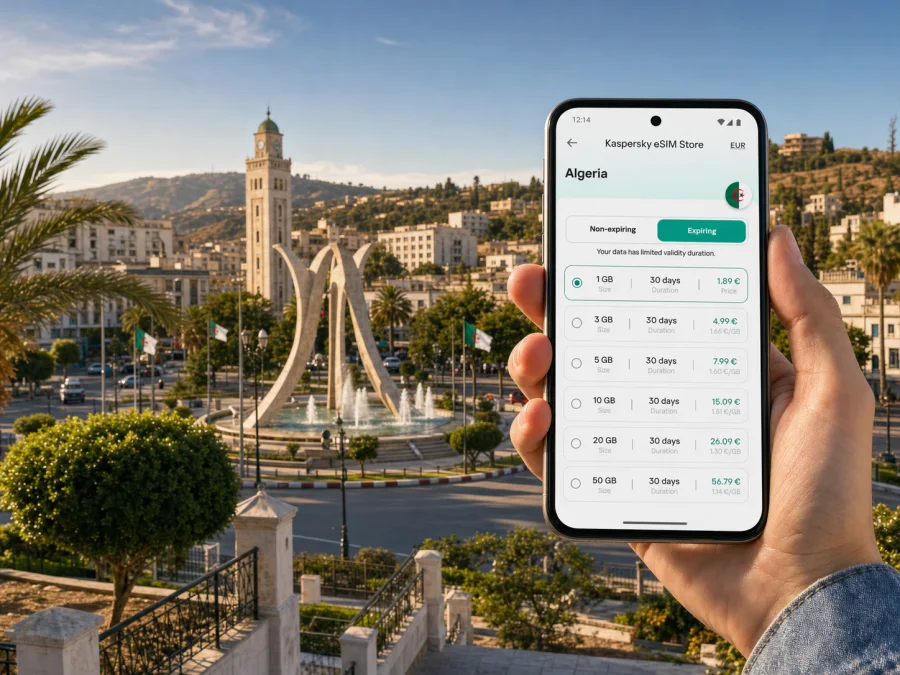 Setif eSIM for mobile internet in Algeria