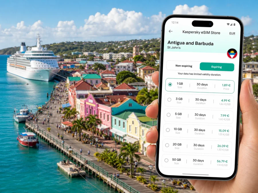 St John's eSIM for Mobile Internet