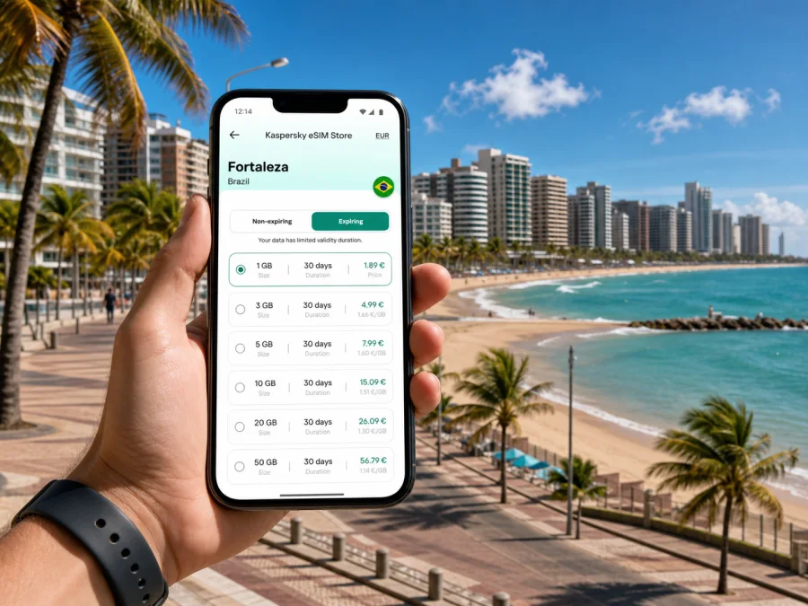 Fortaleza eSIM for Mobile Internet