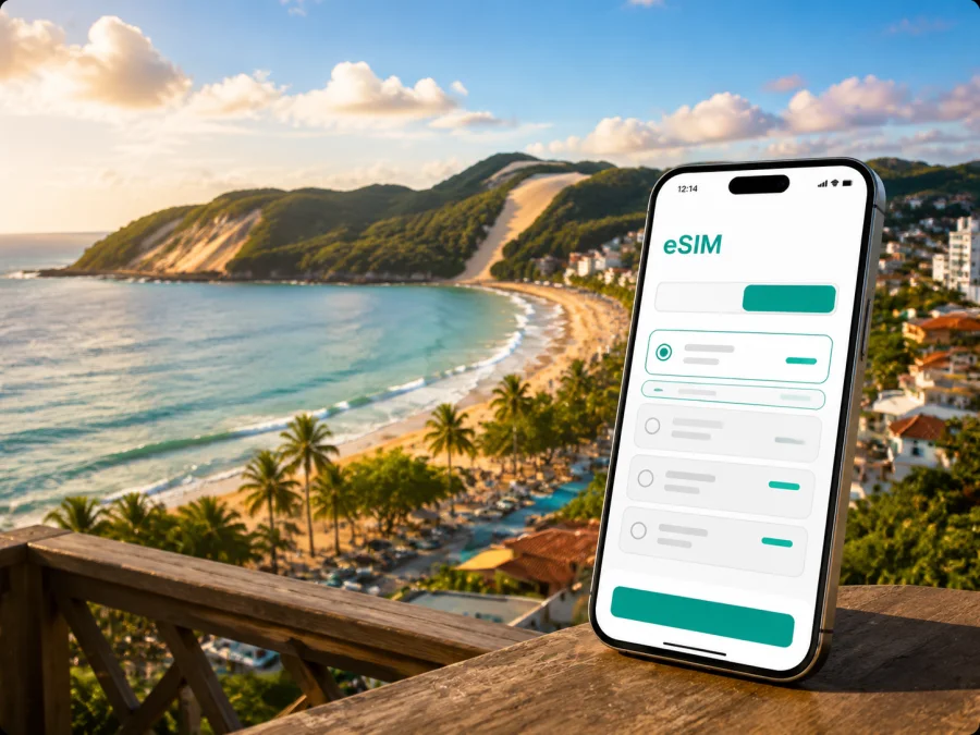 Natal eSIM: Mobile Internet for Your Brazil Trip
