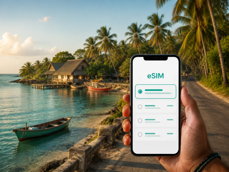 Sainte Marie eSIM: mobile internet in Madagascar