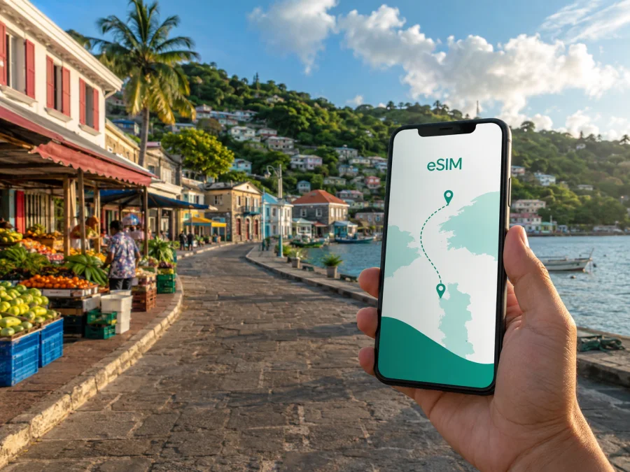 Grenville eSIM: Mobile Internet in Grenada