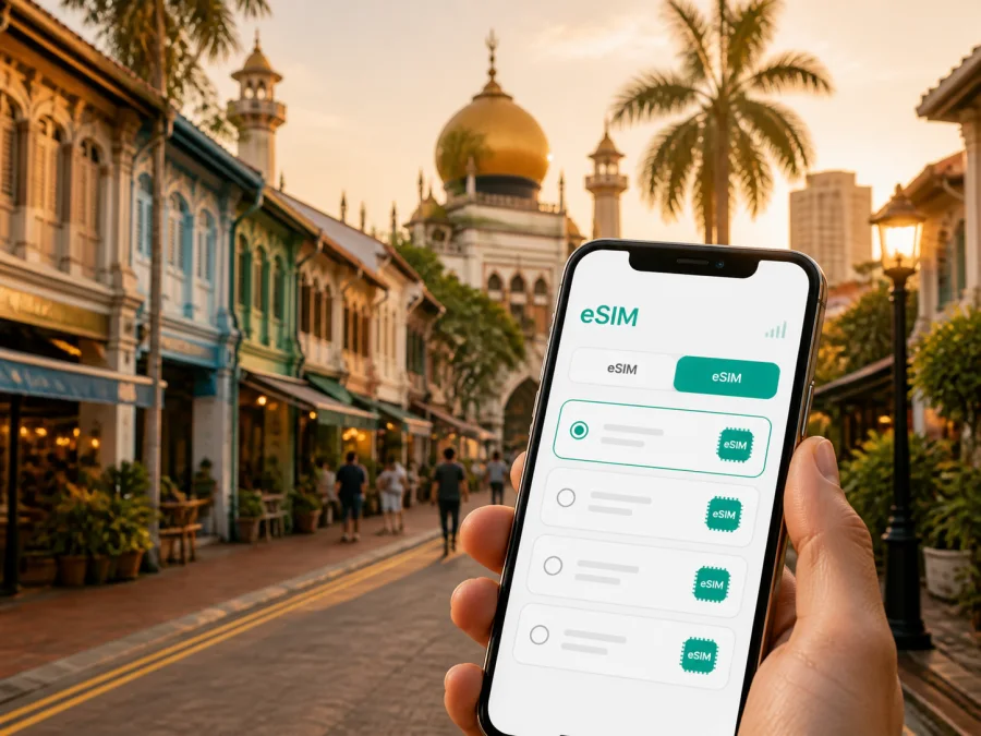 Bugis eSIM: Mobile Internet for Singapore Trips