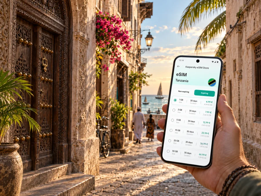 Stone Town eSIM: Mobile Internet for Travel
