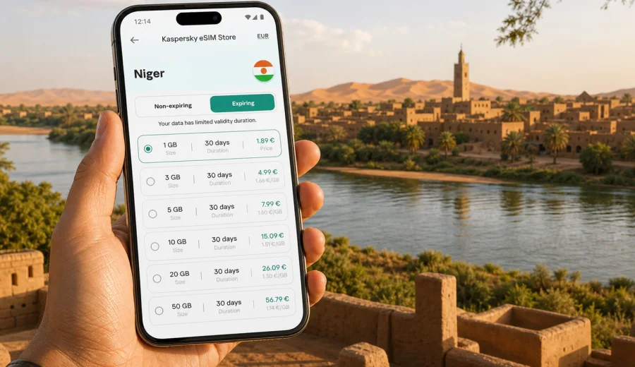 eSIM in Niger: Mobile Internet for Travel