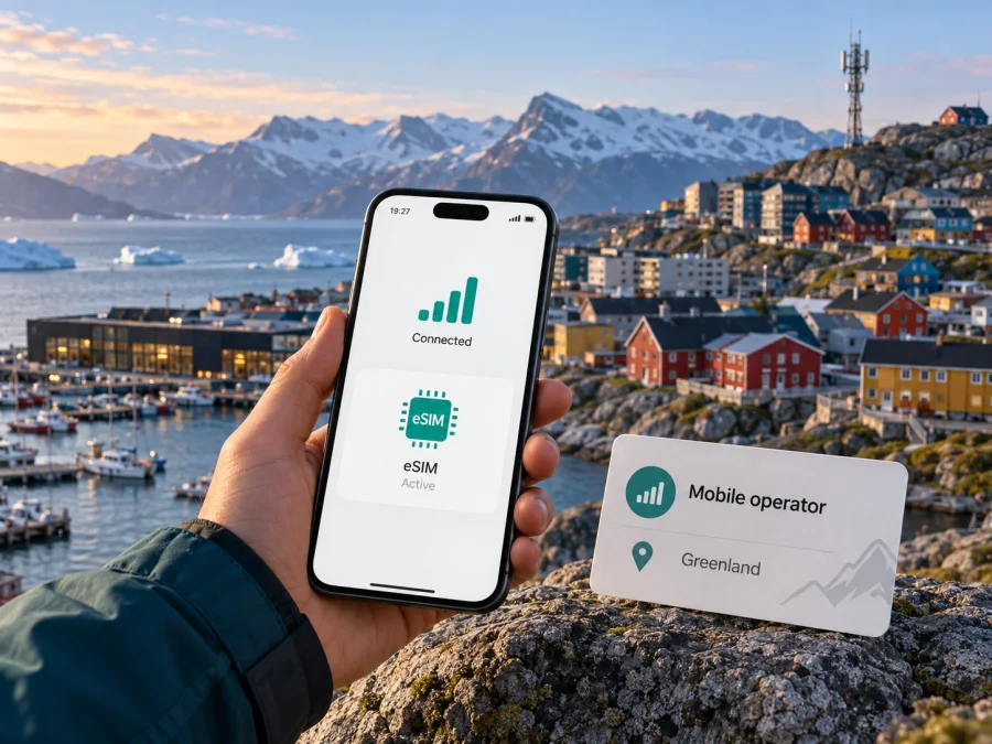 tusass eSIM in Greenland: visitor guide