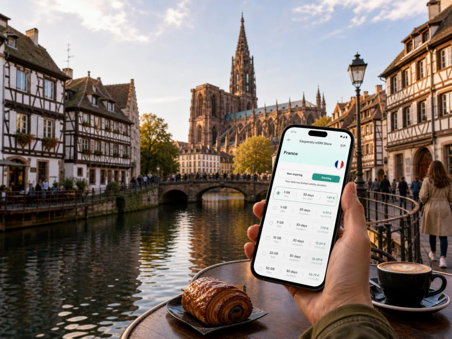Strasbourg eSIM Guide for Mobile Internet