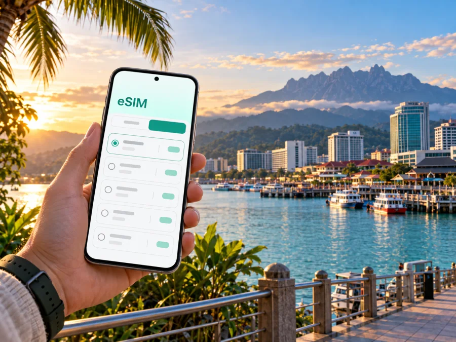 Kota Kinabalu eSIM: Mobile Internet Guide