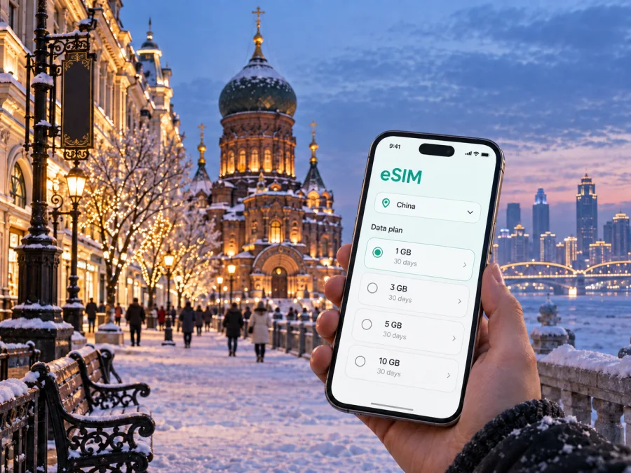 Harbin eSIM: Mobile Internet Guide for China
