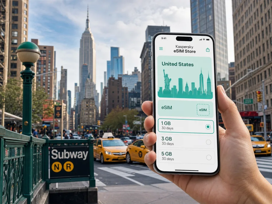New York City eSIM for travel internet
