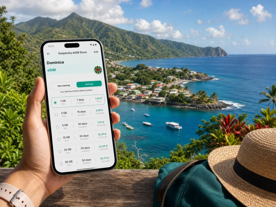 Scotts Head eSIM for travel in Dominica