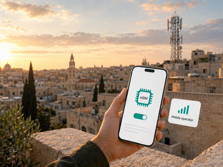 Jawwal eSIM in Palestine: travel setup