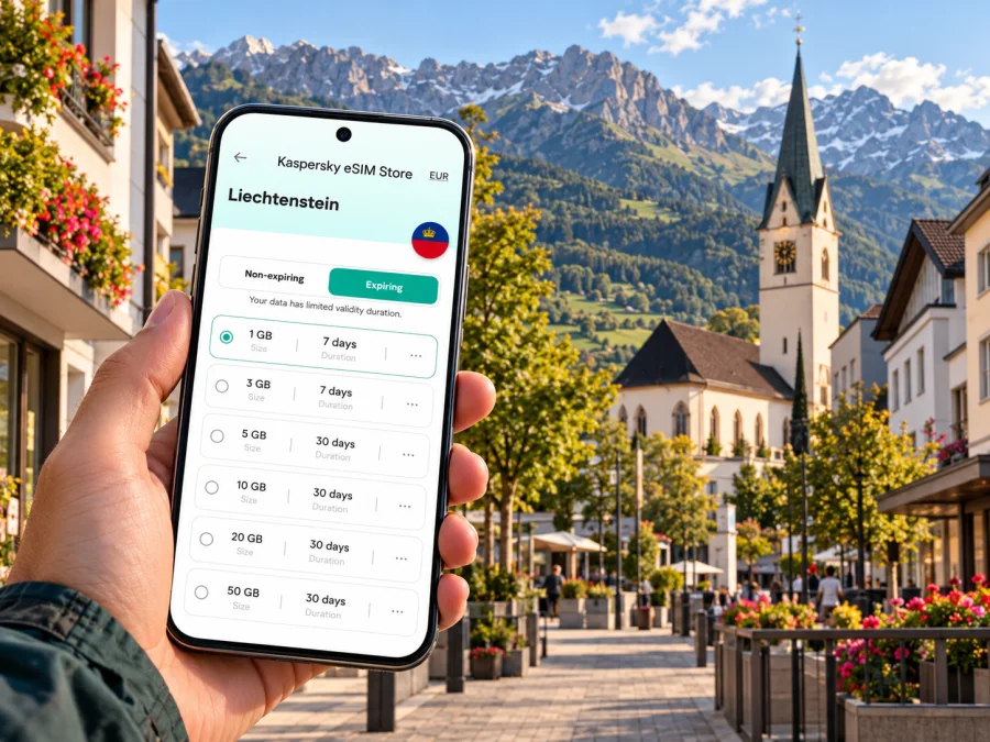 Schaan eSIM: Mobile Internet in Liechtenstein