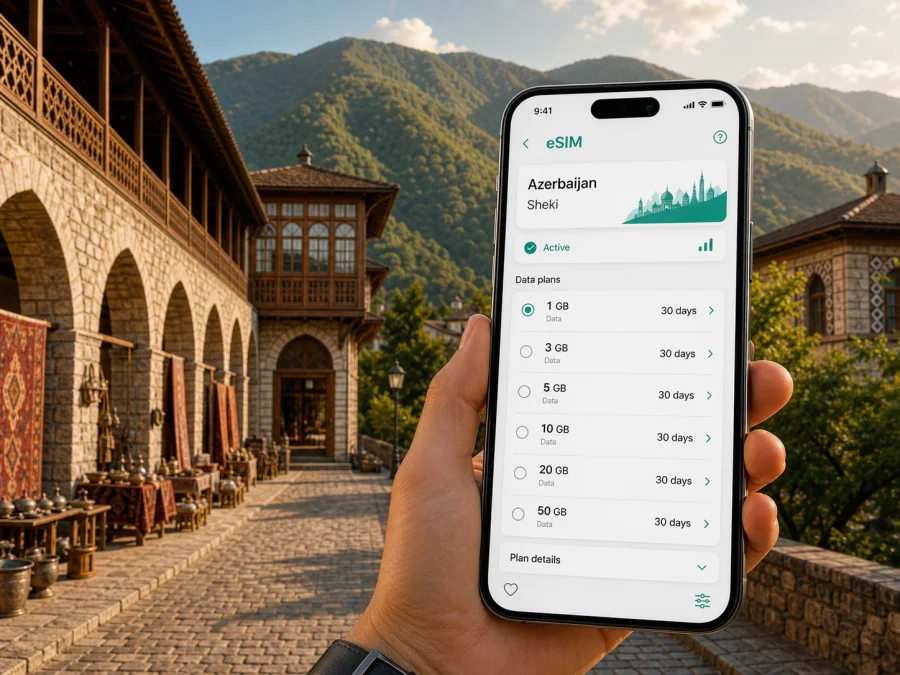 Sheki eSIM Guide for Mobile Internet