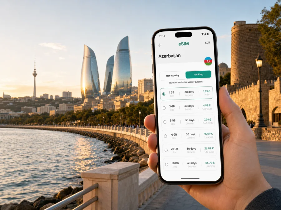 Baku eSIM Guide for Mobile Internet