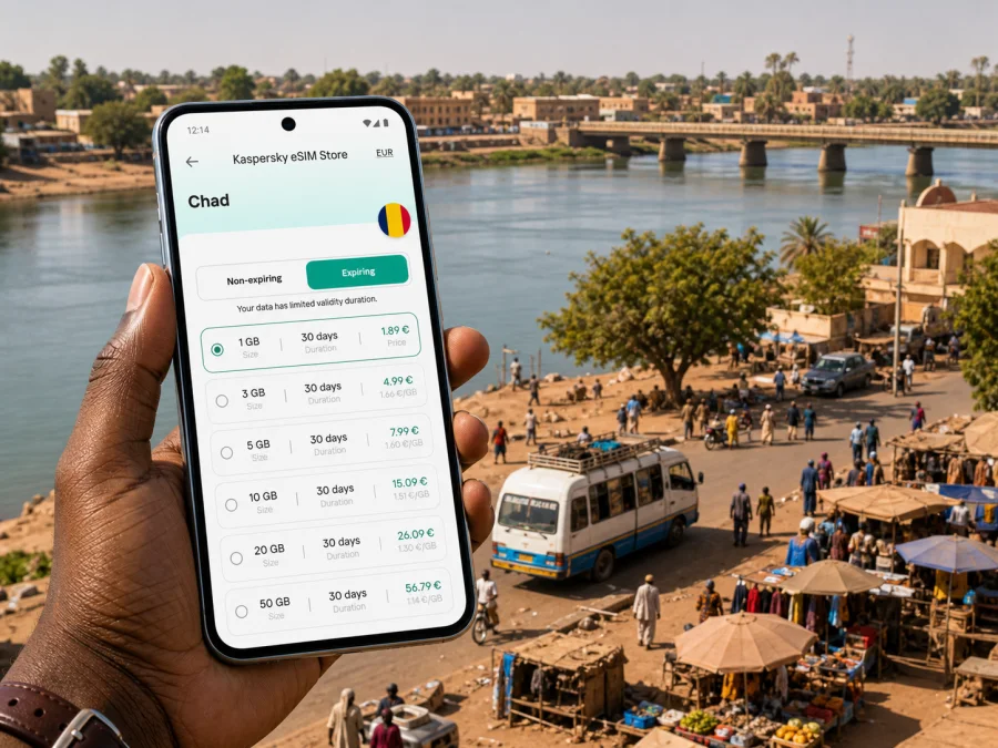 Sarh eSIM: Mobile Internet in Chad