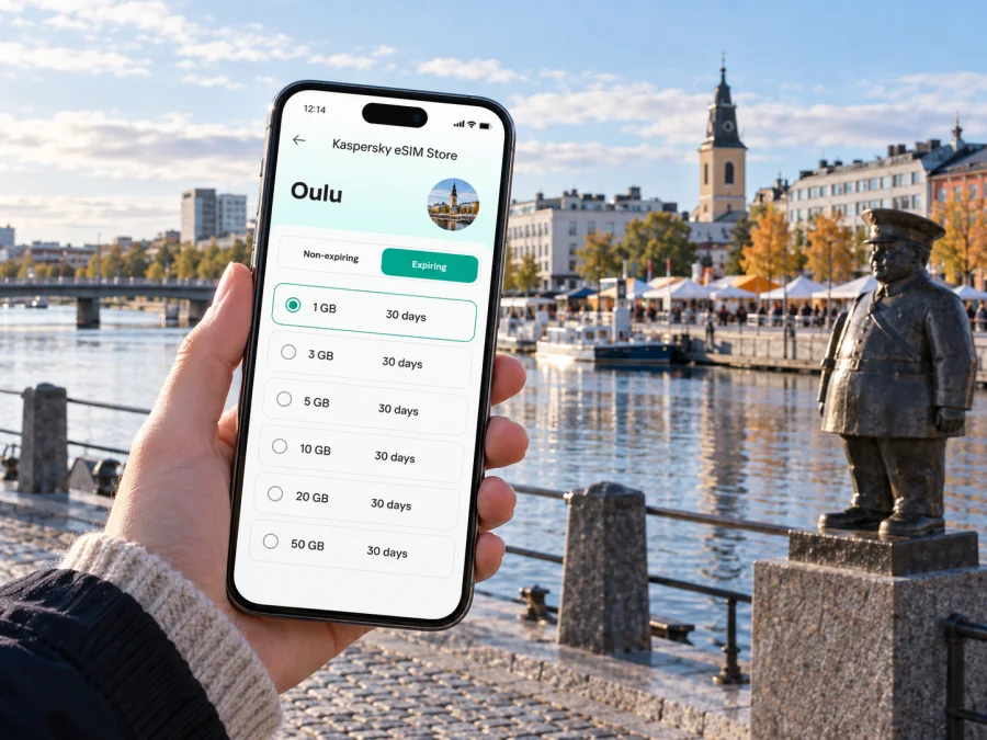 Oulu eSIM: Mobile Data for Your Finland Trip