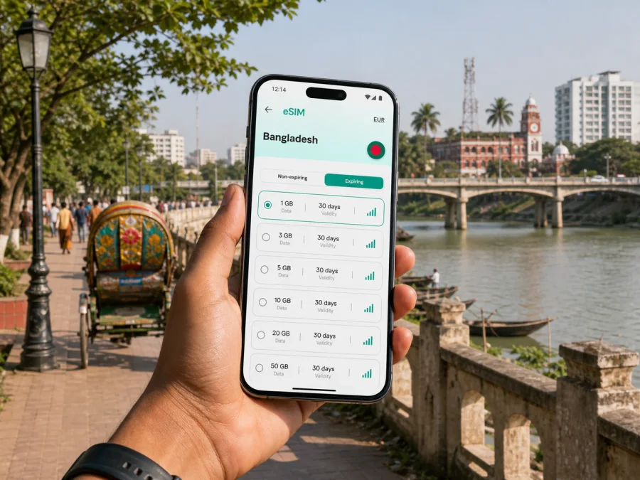 Mymensingh eSIM: Mobile Internet for Travel