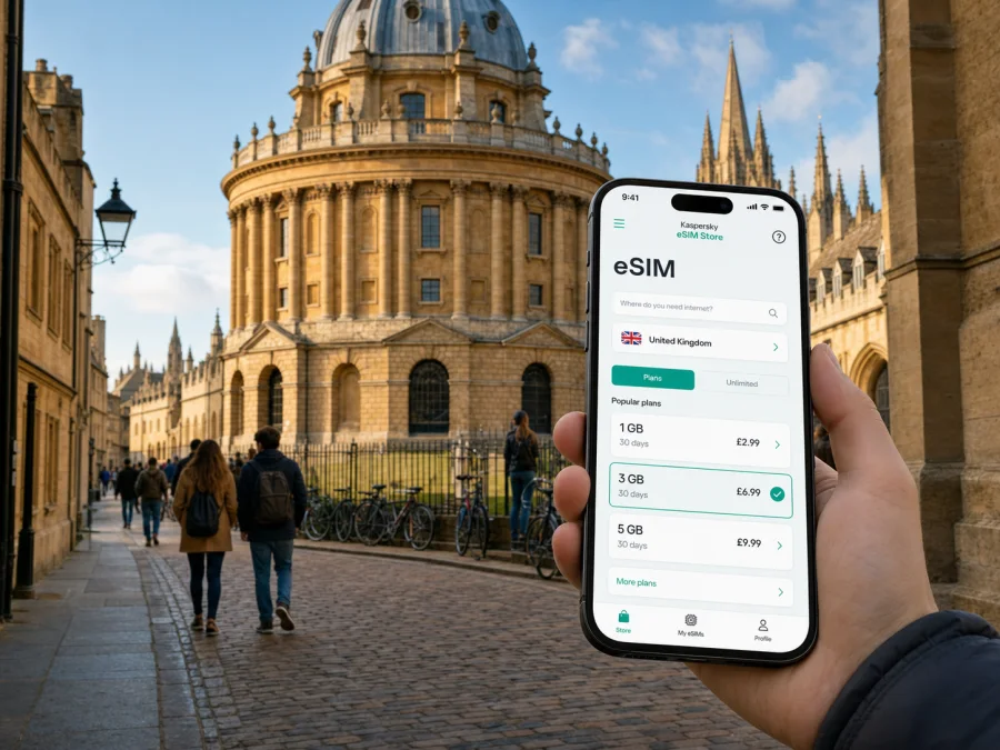 Oxford eSIM Guide for Mobile Internet