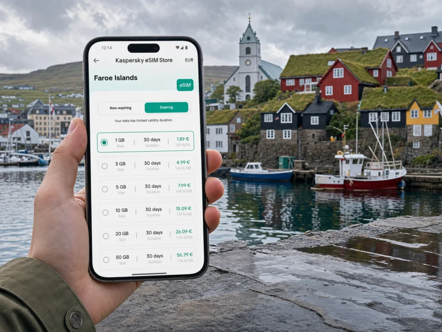 Torshavn eSIM for mobile internet