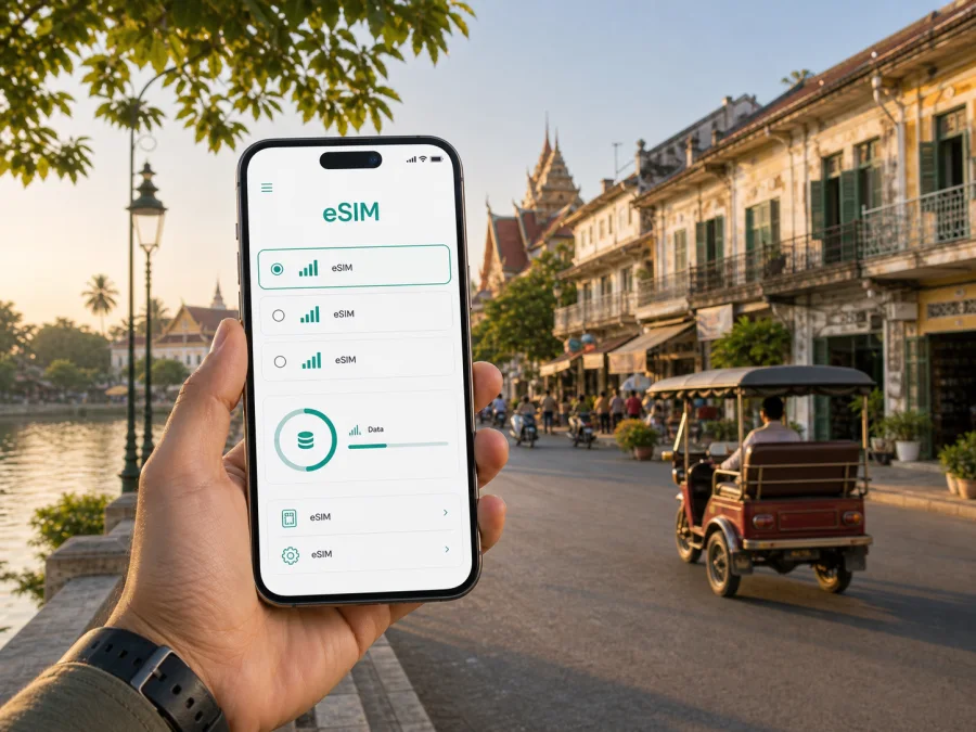 Battambang eSIM Guide: Mobile Internet in Cambodia