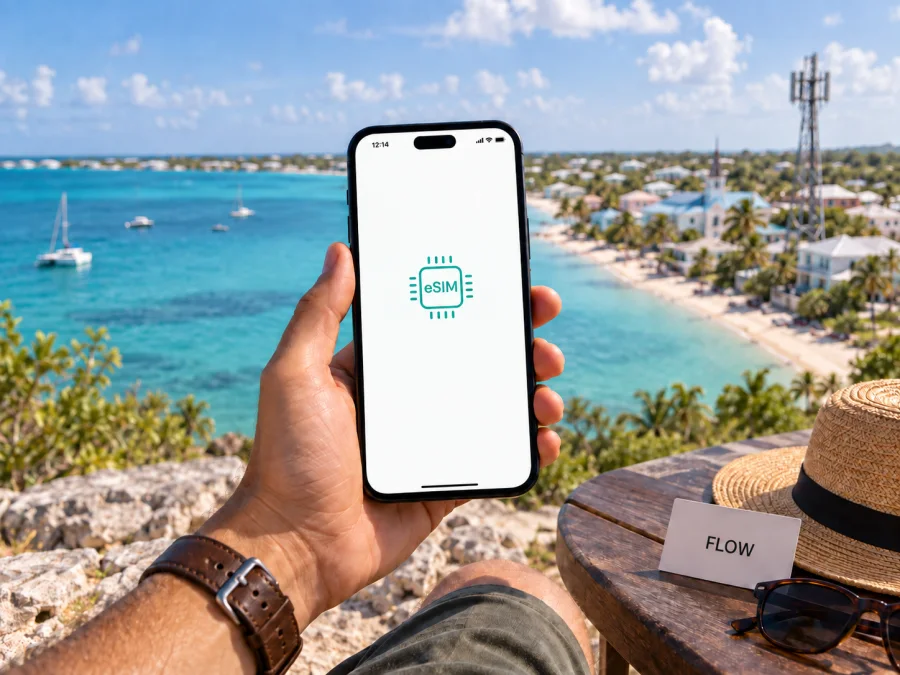 FLOW eSIM in the Turks and Caicos Islands: what to check