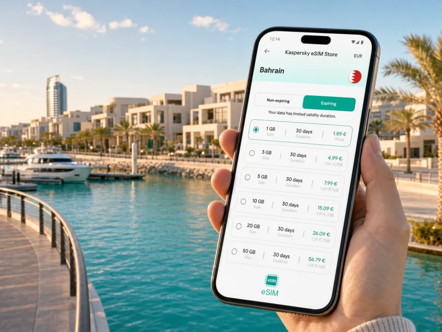 Amwaj Islands eSIM for mobile internet