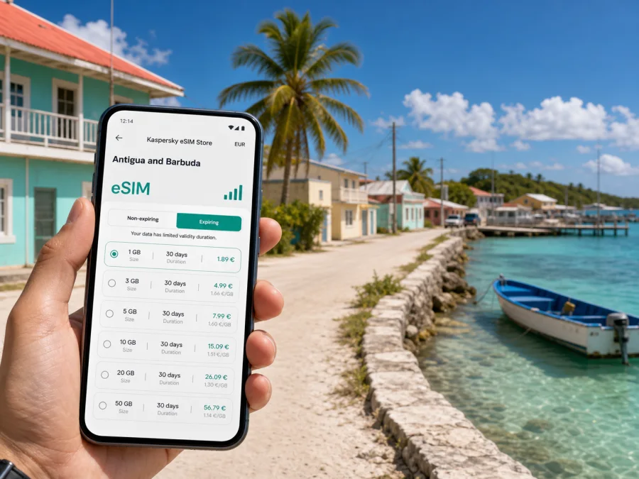 Codrington eSIM for Mobile Internet