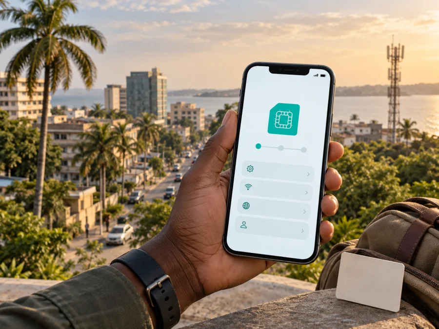 Moov Africa Gabon Telecom eSIM in Gabon: what to check