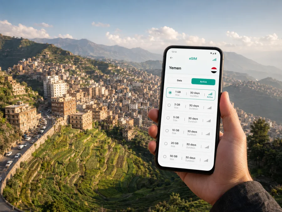 eSIM for Ibb: Mobile Internet for Your Trip