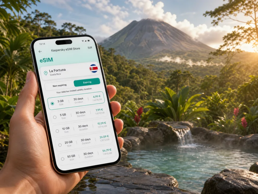 La Fortuna eSIM for Mobile Internet
