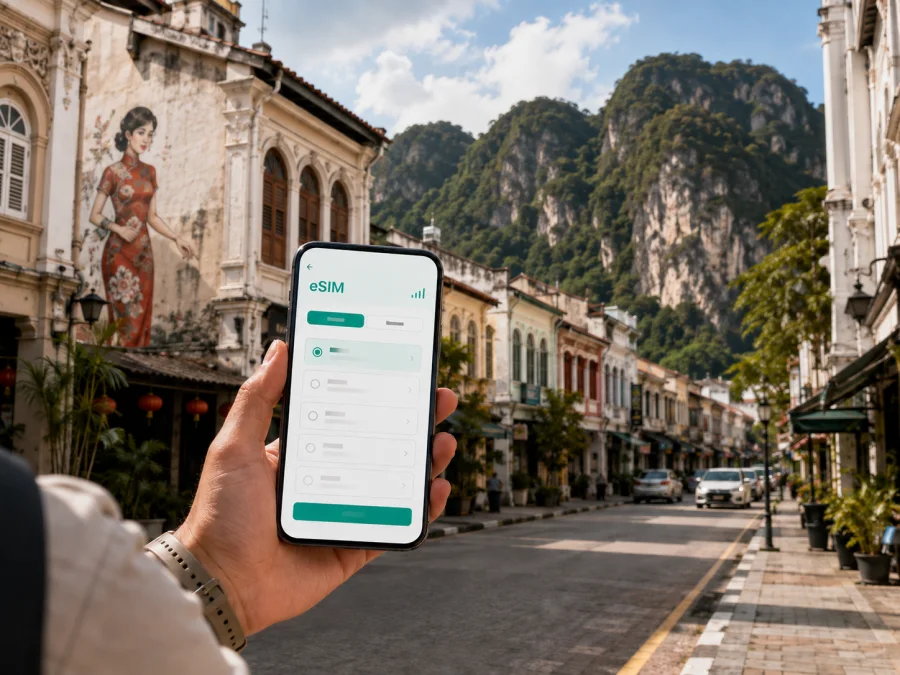 Ipoh eSIM: Mobile Internet & Connection in Malaysia