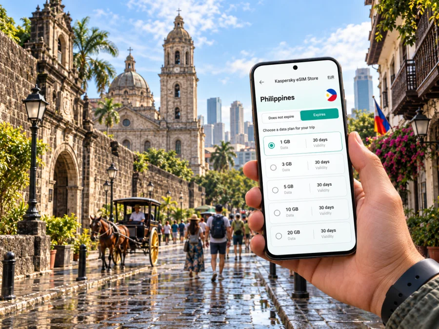 Manila eSIM: Mobile Data for City Travel