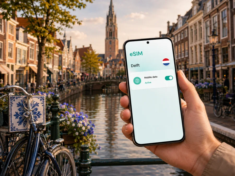 Delft eSIM: Mobile Internet for Your Trip
