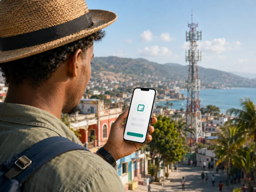 NATCOM eSIM in Haiti: what to check