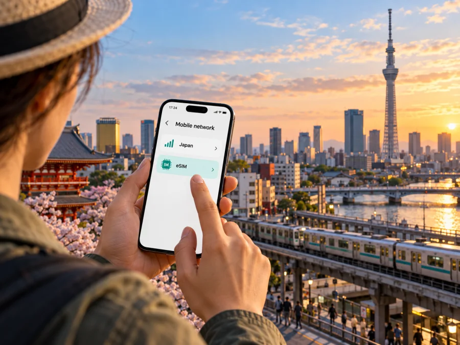 b-mobile eSIM in Japan: visitor guide