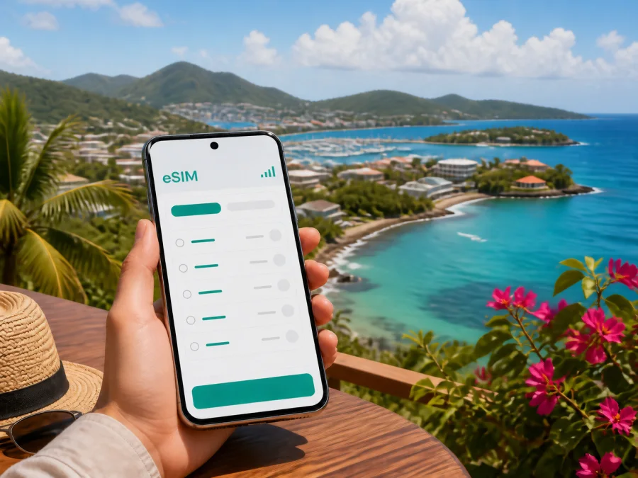 Gros Islet eSIM: Mobile Internet for Your Trip
