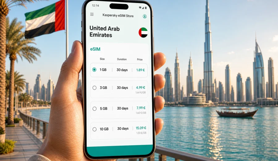 United Arab Emirates eSIM: mobile internet guide