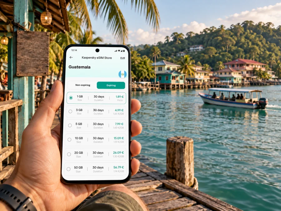 Livingston eSIM: Mobile Internet in Guatemala