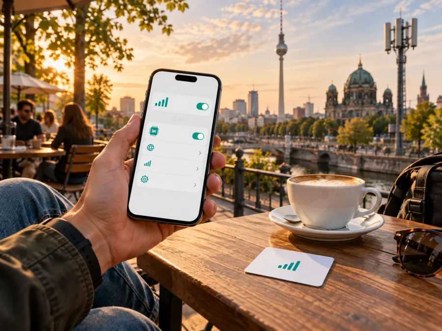 1&1 eSIM in Germany: activation guide