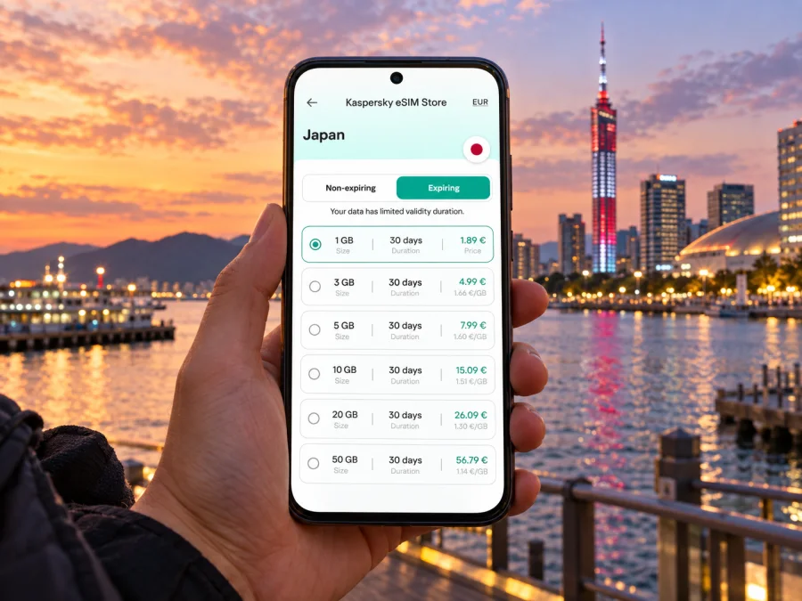 Fukuoka eSIM: Mobile Internet for Your City Trip