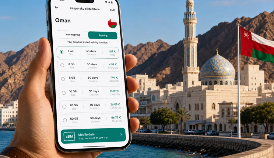 eSIM for Oman: mobile internet guide