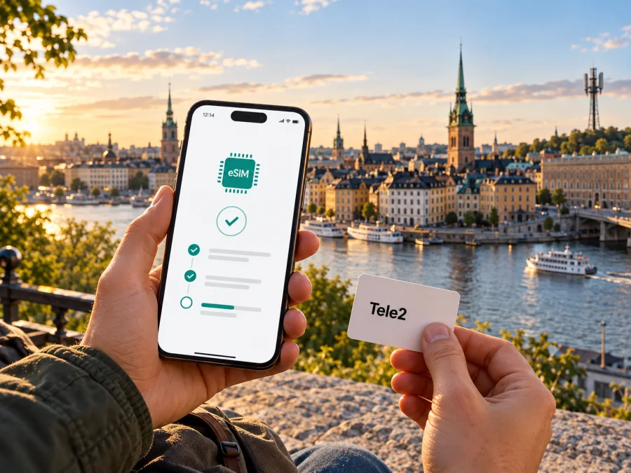 Tele2 eSIM in Sweden: setup, coverage and travel