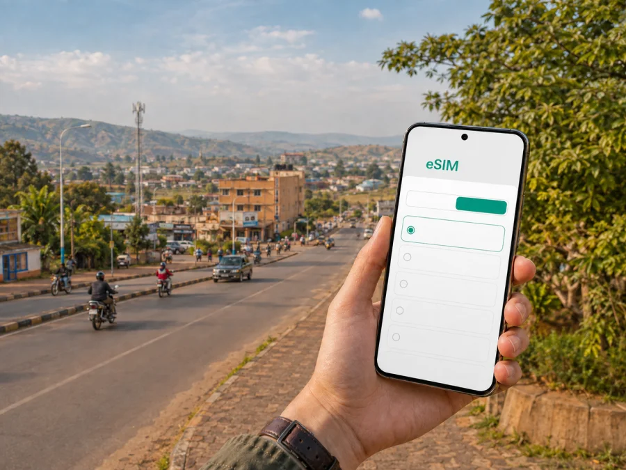 Nyagatare eSIM: Mobile Internet for Your Trip
