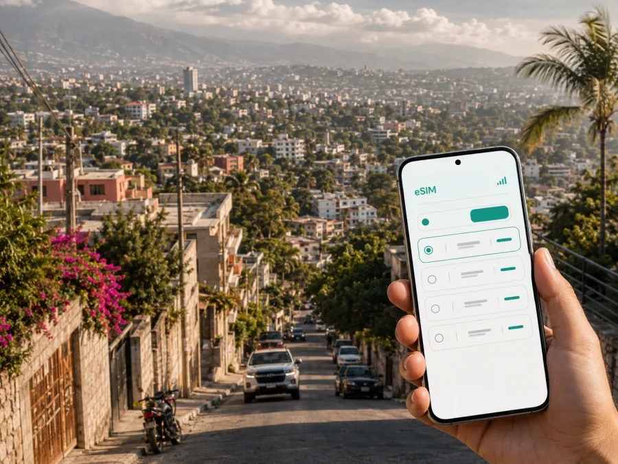 Petion-Ville eSIM: Mobile Internet for Haiti